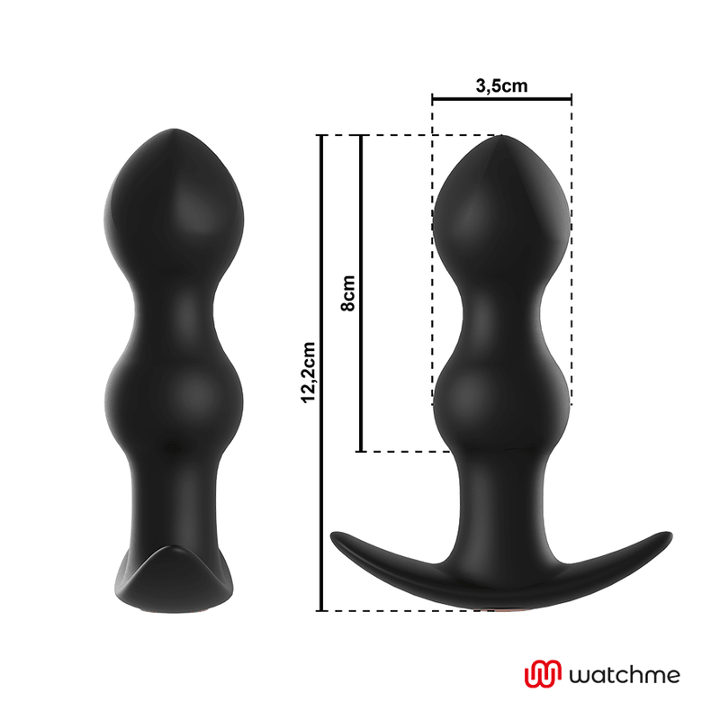 ANBIGUO - WATCHME REMOTE CONTROL PLUG ANAL VIBRATOR TIBERIO - Kink&Play