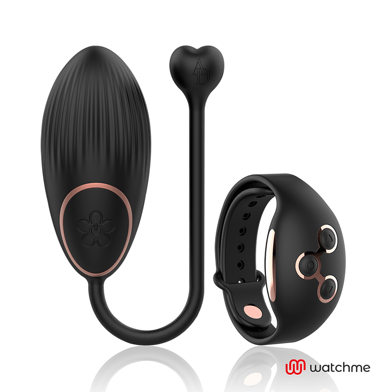ANNE'S DESIRE - EGG REMOTE CONTROL TECHNOLOGY WATCHME BLACK/GOLD - Kink&Play