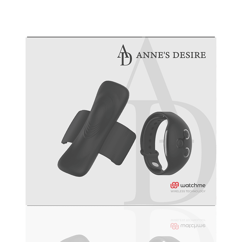 ANNE'S DESIRE - PANTY PLEASURE TECNOLOG A WATCHME BLACK - Kink&Play