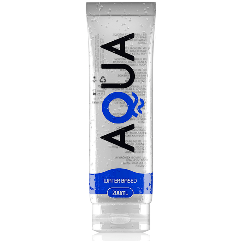 AQUA QUALITY - LUBRICANTE BASE DE AGUA 200 ML - Kink&Play