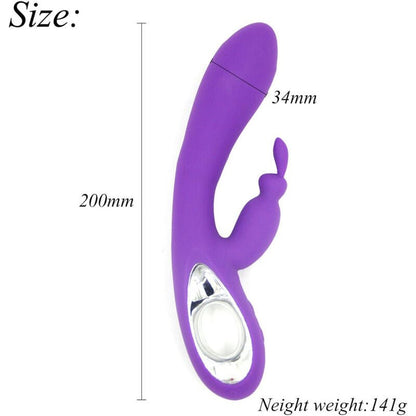 ARMONY - BELLA VIOLET RABBIT PULL RING VIBRATOR - Kink&Play