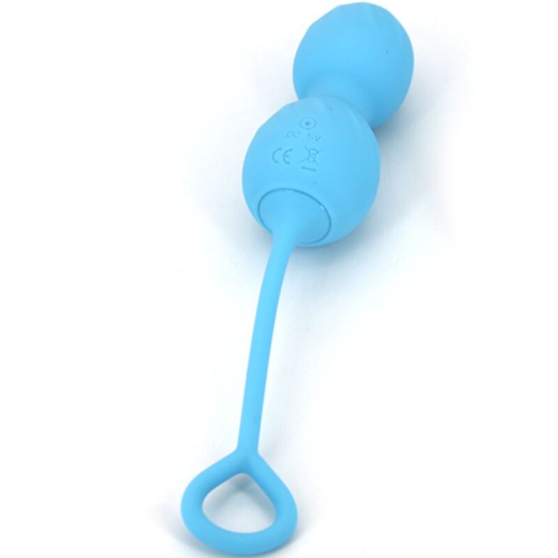 ARMONY - BLOSSOMS VAGINAL DUMBBELL VIBRATION REMOTE CONTROL 10 VIBRATIONS BLUE - Kink&Play