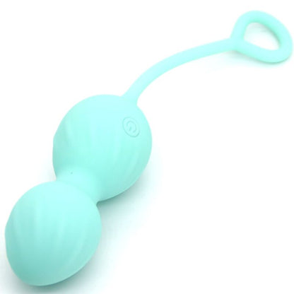 ARMONY - BLOSSOMS VAGINAL DUMBBELL VIBRATION REMOTE CONTROL 10 VIBRATIONS GREEN - Kink&Play