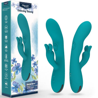 ARMONY - DANCING BUNNY VIBRATOR RABBIT 10 SPEEDS GREEN - Kink&Play