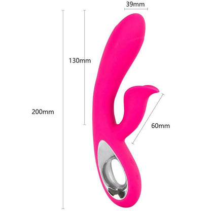 ARMONY - DARO VIBRATOR & PULL RING STIMULATOR FUCHSIA - Kink&Play