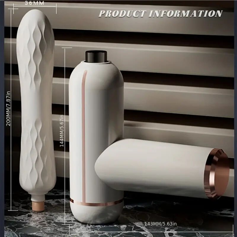 ARMONY - FKING MACHINE ADJUSTABLE & AUTOMATIC VIBRATOR WHITE - Kink&Play