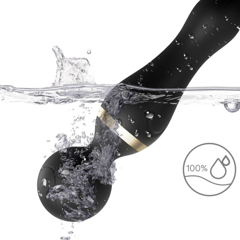 ARMONY - FREEZA MASSAGER & VIBRATOR SUPER FLEXIBLE HEAD BLACK - Kink&Play