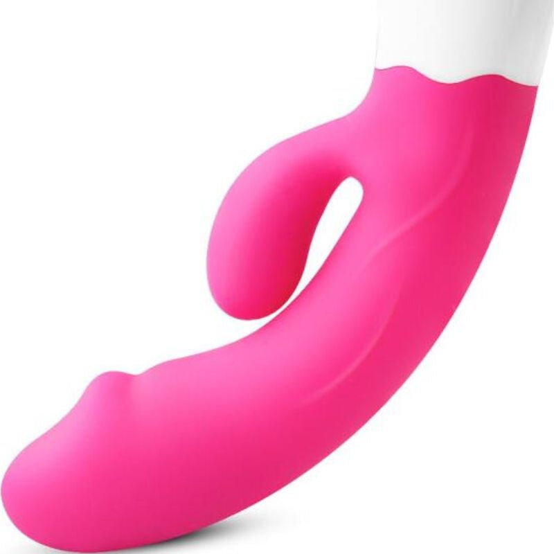 ARMONY - HAPPY VIBRATOR & RECHARGEABLE FUCHSIA STIMULATOR - Kink&Play