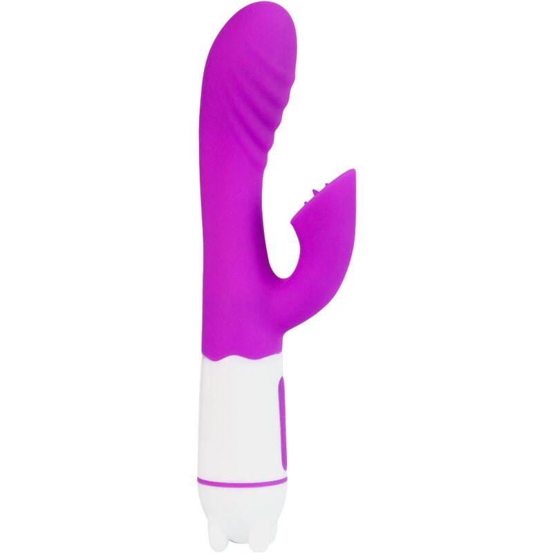 ARMONY - HAPPY VIBRATOR & STIMULATOR WITH VIOLET RECHARGEABLE TONGUE - Kink&Play