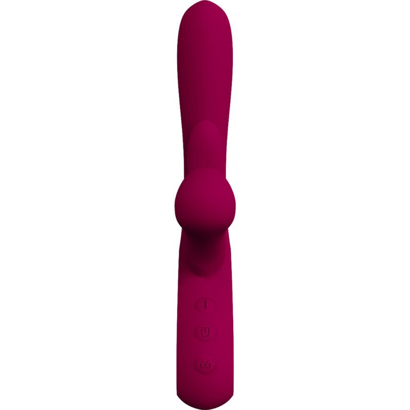 ARMONY - IMPACT SWING VIBRATOR & DUAL STIMULATOR MODEL 1 BURGUNDY - Kink&Play