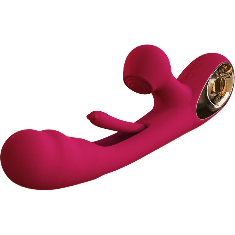 ARMONY - IMPACT SWING VIBRATOR & DUAL STIMULATOR MODEL 2 BORDEAUX - Kink&Play