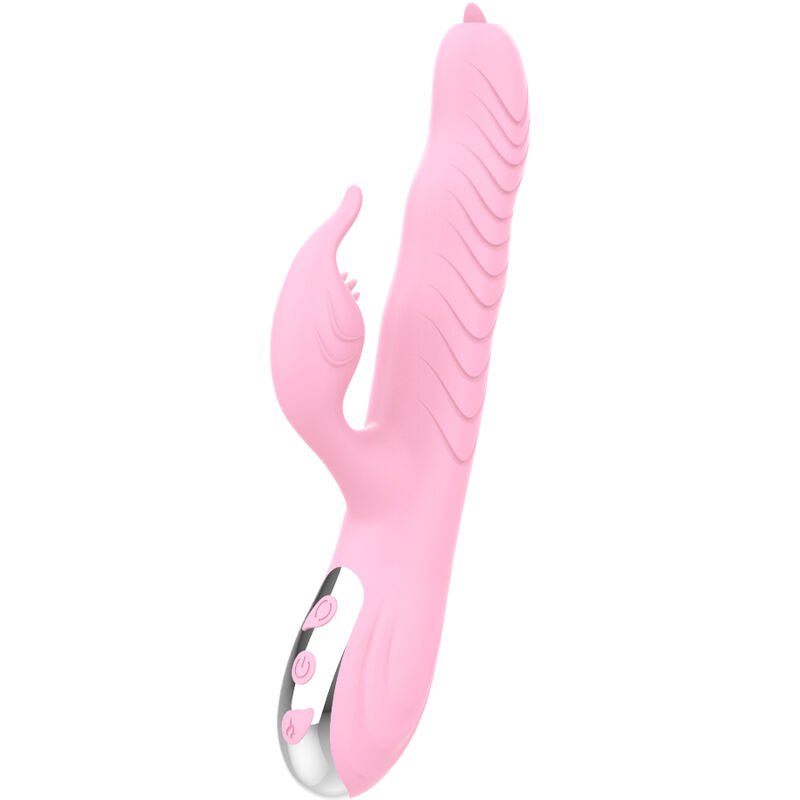 ARMONY - MARCIA VIBRATOR & THRUSTING DOUBLE TONGUE HEAT EFFECT PINK - Kink&Play