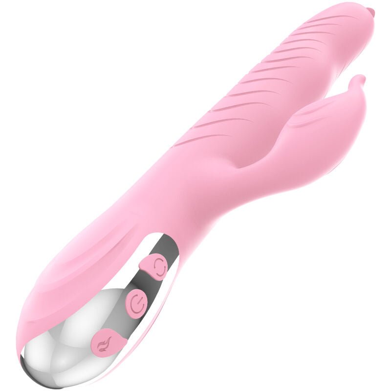 ARMONY - MARCIA VIBRATOR & THRUSTING DOUBLE TONGUE HEAT EFFECT PINK - Kink&Play
