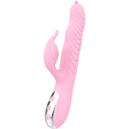 ARMONY - MARCIA VIBRATOR & THRUSTING DOUBLE TONGUE HEAT EFFECT PINK - Kink&Play