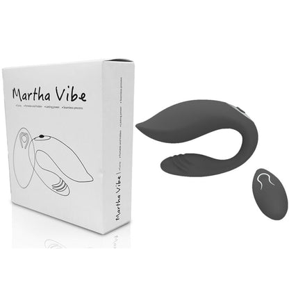 ARMONY - MARTHA VIBRATOR FOR COUPLES BLACK REMOTE CONTROL - Kink&Play