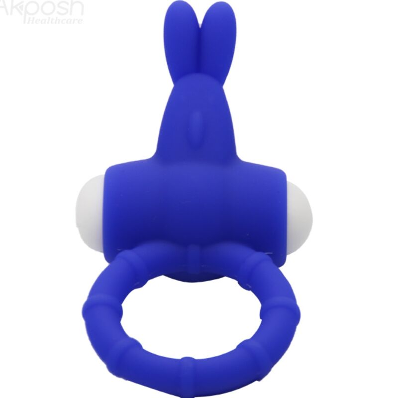 ARMONY - MS BUNNY VIBRATOR RING SILICONE BLUE - Kink&Play
