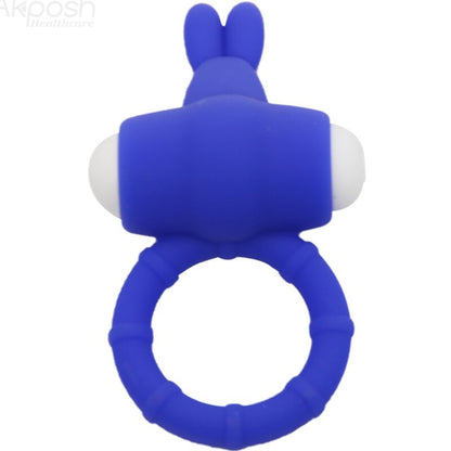 ARMONY - MS BUNNY VIBRATOR RING SILICONE BLUE - Kink&Play