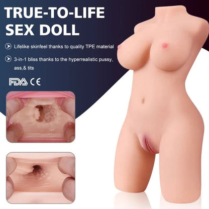 ARMONY - REALISTIC FEMALE TORSO MODEL 2 - Kink&Play