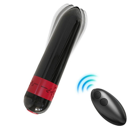 ARMONY - ROCKET VIBRATOR BULLET REMOTE CONTROL BLACK - Kink&Play