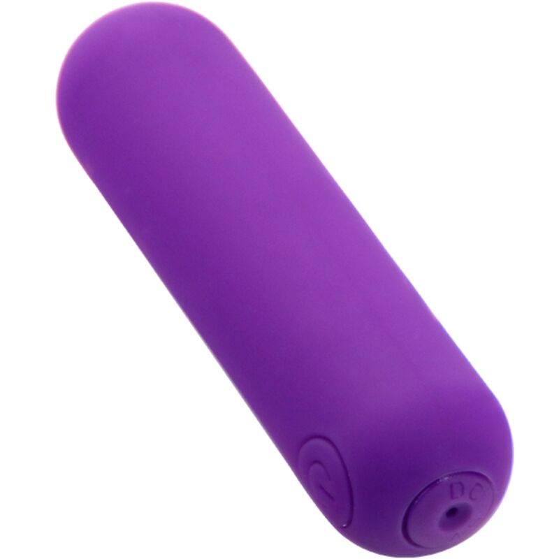 ARMONY - SPLASH HAHA VIBRATOR BULLET SILICONE 10 VIBRATIONS 75 X 19 CM PURPLE - Kink&Play