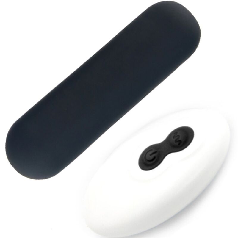 ARMONY - SPLASH JOIE VIBRATOR BULLET SILICONE REMOTE CONTROL 10 VIBRATIONS 75 X 19 CM BLACK - Kink&Play