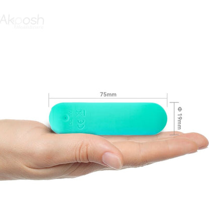 ARMONY - SPLASH JOIE VIBRATOR BULLET SILICONE REMOTE CONTROL 10 VIBRATIONS 75 X 19 CM GREEN - Kink&Play