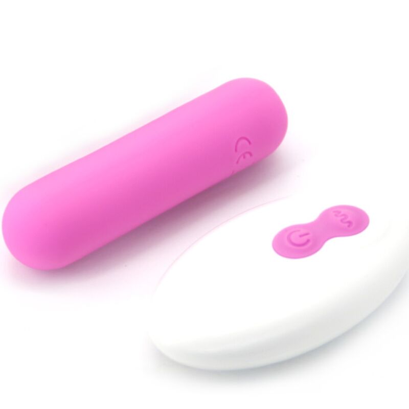 ARMONY - SPLASH JOLINE VIBRATOR BULLET SILICONE REMOTE CONTROL 10 VIBRATIONS 65 X 15 CM PINK - Kink&Play