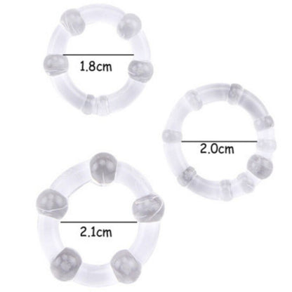 ARMONY - TITAN LOVE BEADED RING FLESH - Kink&Play