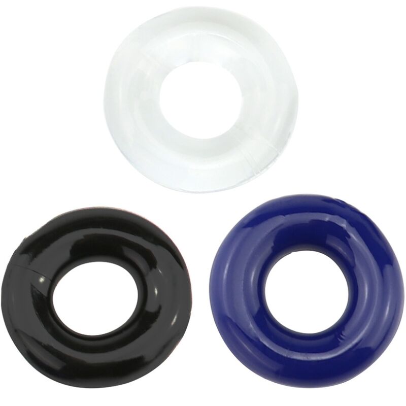 ARMONY - TITAN LOVE DONUT RING MULTIPLE COLORS - Kink&Play