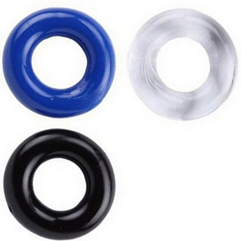 ARMONY - TITAN LOVE DONUT RING MULTIPLE COLORS - Kink&Play