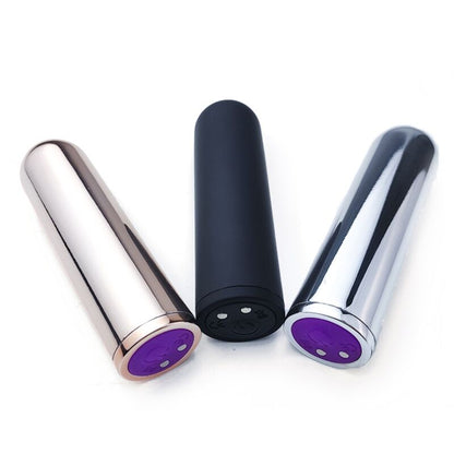 ARMONY - VIBRATOR BULLET SILVER 2.1 CM X 7.9 CM - Kink&Play