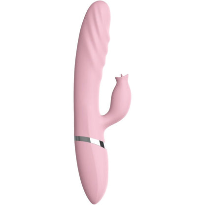 ARMONY - VIBRATOR & THRUSTING WITH PINK HEAT EFFECT TONGUE - Kink&Play