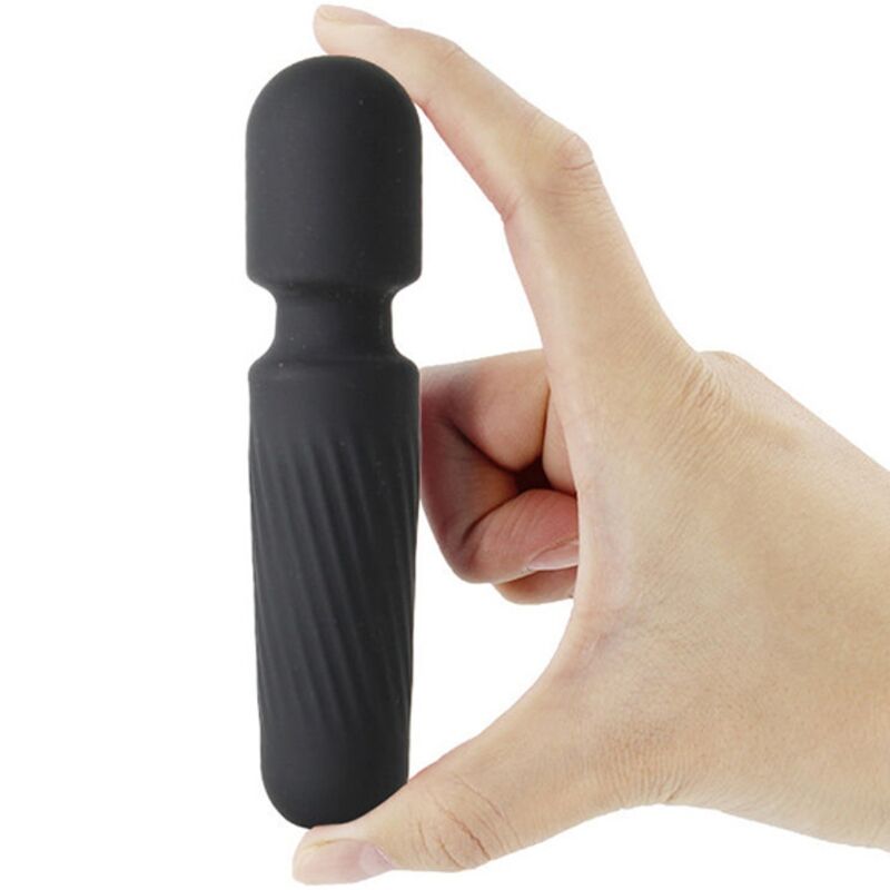 ARMONY - YOUR MAGIC MASSAGER & VIBRATOR RECHARGEABLE 10 VIBRATIONS BLACK - Kink&Play