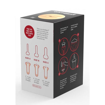 AUTOBLOW - 2+ VAGINA SLEEVE SIZE A - Kink&Play