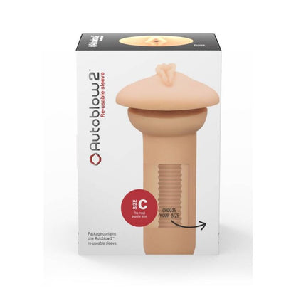 AUTOBLOW - 2+ VAGINA SLEEVE SIZE C - Kink&Play