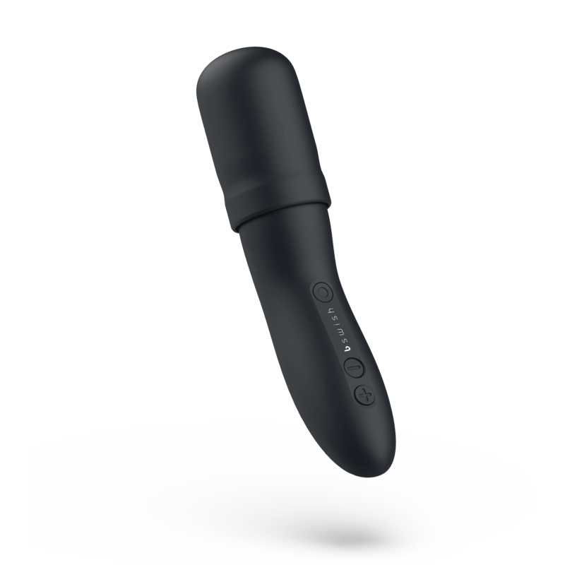 B SWISH - BTHRILLED VIBRATOR WAND PREMIUM BLACK - Kink&Play