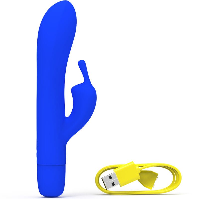 B SWISH - BWILD BUNNY INFINITE CLASSIC RECHARGEABLE VIBRATOR BLUE SILICONE - Kink&Play