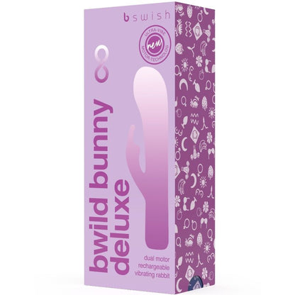 B SWISH - BWILD BUNNY INFINITE DELUXE VIBRATOR RABBIT 10 VIBRATIONS PURPLE - Kink&Play