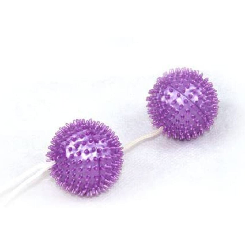 BAILE - A DEEPLY PLEASURE PURPLE TEXTURED BALLS 3.60 CM - Kink&Play