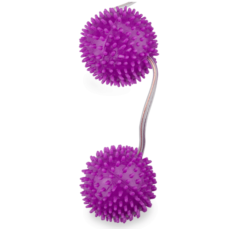 BAILE - A DEEPLY PLEASURE PURPLE TEXTURED BALLS 3.60 CM - Kink&Play