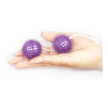 BAILE - A DEEPLY PLEASURE PURPLE TEXTURED BALLS 3.60 CM - Kink&Play
