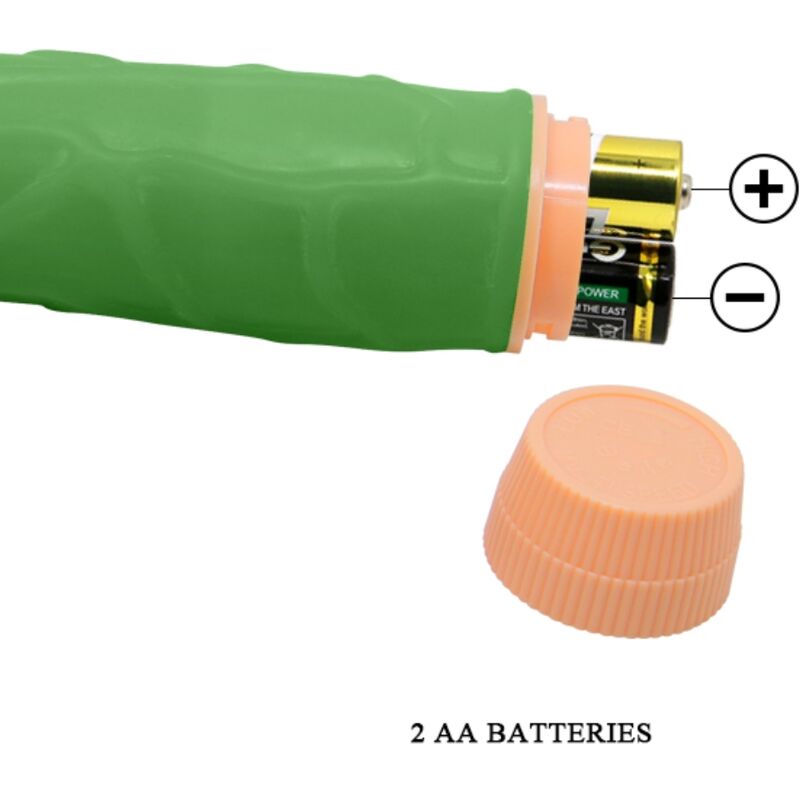 BAILE - BILL REALISTIC VIBRATOR 22.5 CM GREEN - Kink&Play