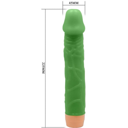 BAILE - BILL REALISTIC VIBRATOR 22.5 CM GREEN - Kink&Play