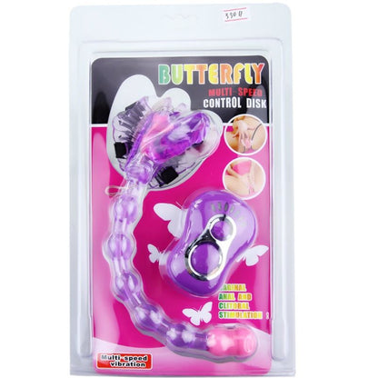 BAILE - BUTTERFLY STRAP ON LILAC - Kink&Play