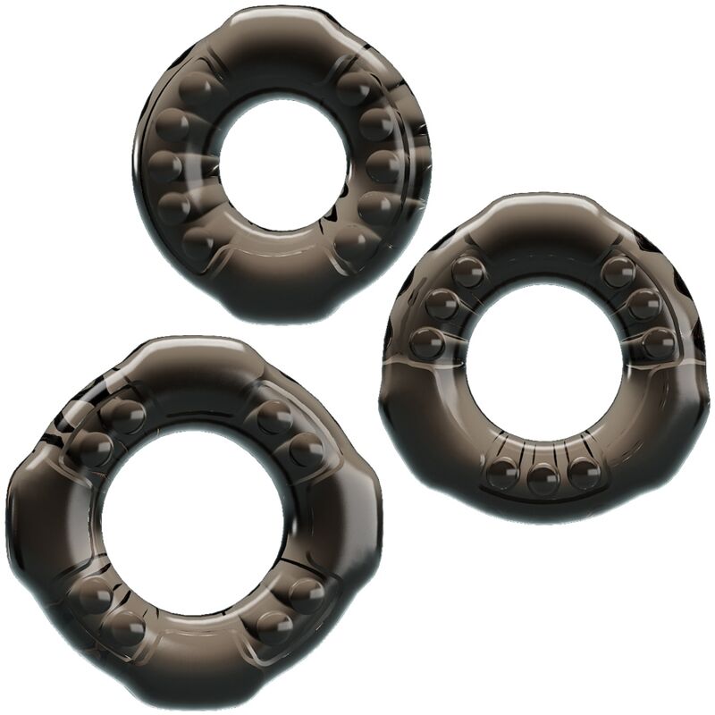 BAILE - COCK RINGS YVONNE SET 3 PENIS RINGS - Kink&Play