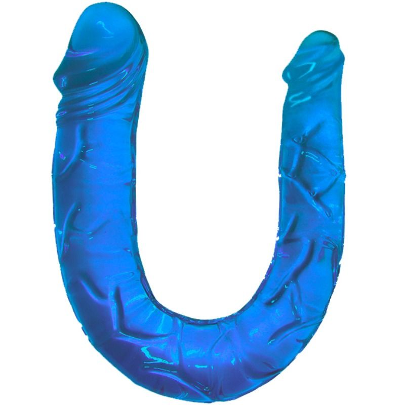BAILE - DOUBLE DONG DOUBLE DILDO BLUE - Kink&Play