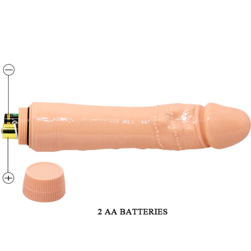 BAILE - DYBBUK REALISTIC VIBRATOR 24 CM FLESH - Kink&Play
