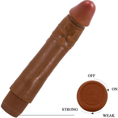BAILE - DYBBUK REALISTIC VIBRATOR 24 CM MULATTO - Kink&Play