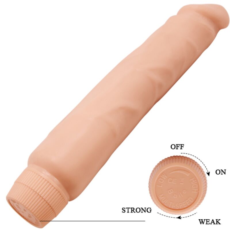 BAILE - JACK REALISTIC VIBRATOR 26 CM FLESH - Kink&Play
