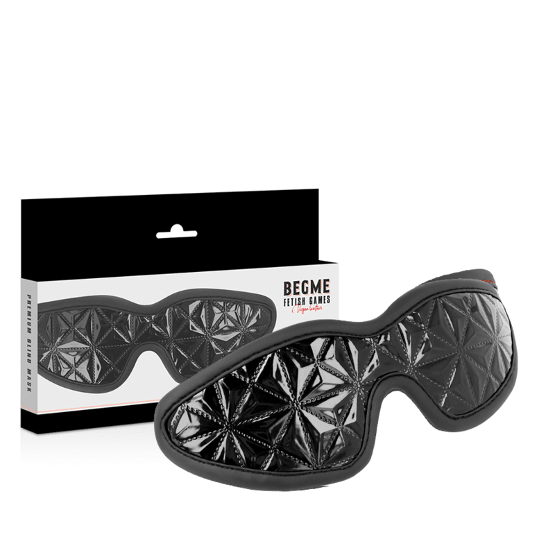 BEGME - BLACK EDITION PREMIUM BLIND MASK WITH NEOPRENE LINING - Kink&Play